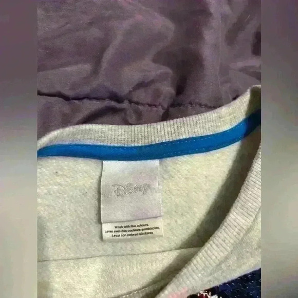 Girls Mini Mouse sweater grey size XL - Picture 2 of 4